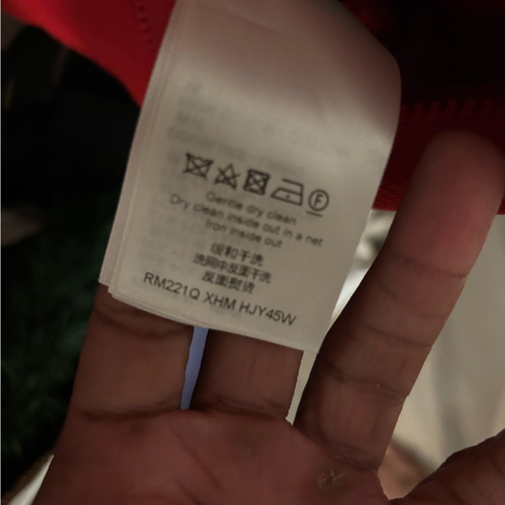 Louis Vuitton Vibrant Red Textured Jacket - Picture 4 of 5